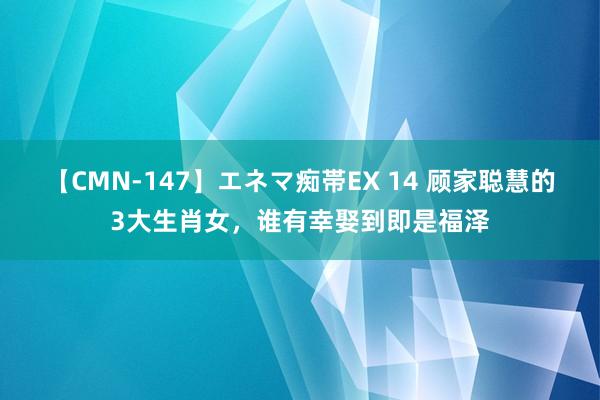 【CMN-147】エネマ痴帯EX 14 顾家聪慧的3大生肖女，谁有幸娶到即是福泽