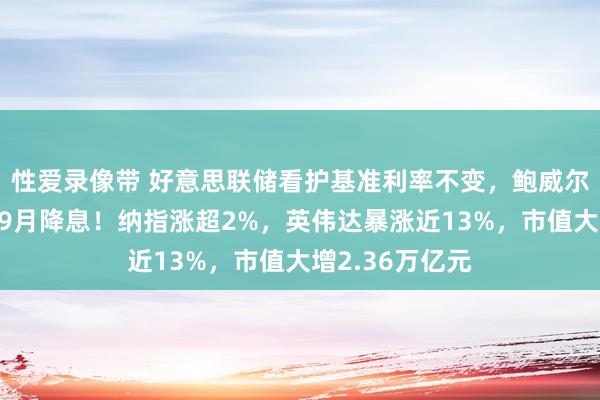 性爱录像带 好意思联储看护基准利率不变，鲍威尔：最早可能在9月降息！纳指涨超2%，英伟达暴涨近13%，市值大增2.36万亿元